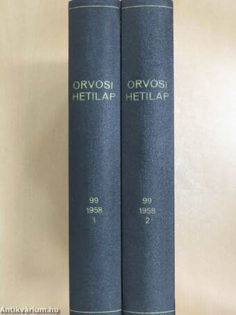 Orvosi Hetilap 1958. január-december I-II.