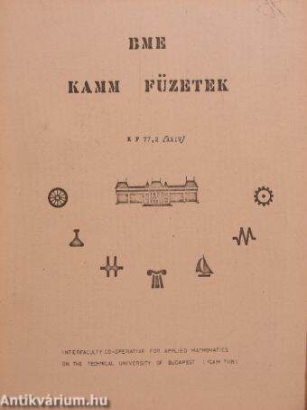 BME KAMM füzetek KF 77,2 (XXIV)