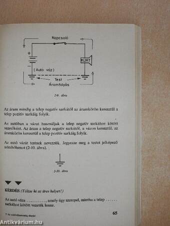 Az autóvillamosság alapjai és a hatlépcsős hibakeresés