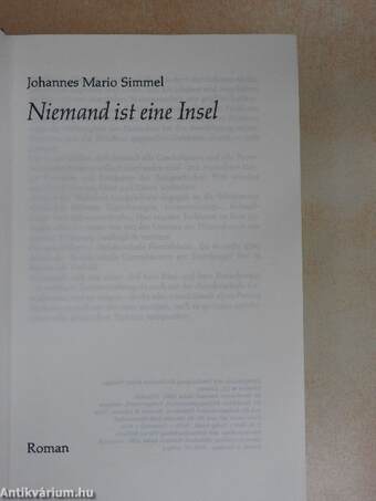 Niemand ist eine Insel