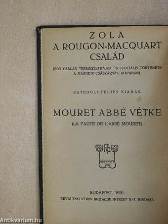 Mouret abbé vétke