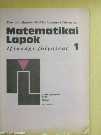 Matematikai lapok 1995/1-10.