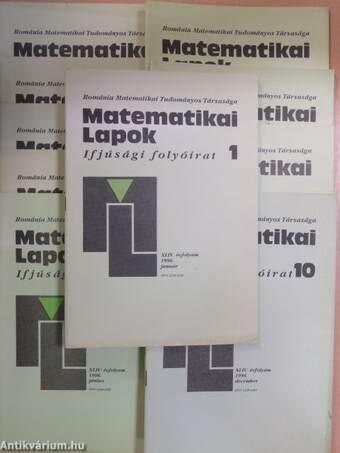 Matematikai lapok 1996/1-10.