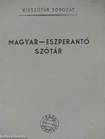 Magyar-eszperantó szótár