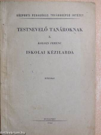 Iskolai kézilabda