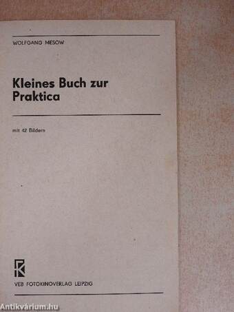 Kleines Buch zur Praktica