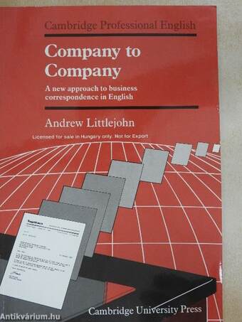 Company to Company - Student's Book