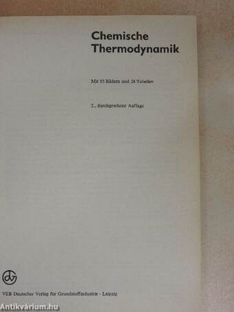 Chemische Thermodynamik