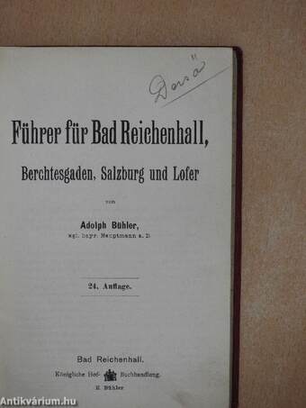 Führer für Bad Reichenhall