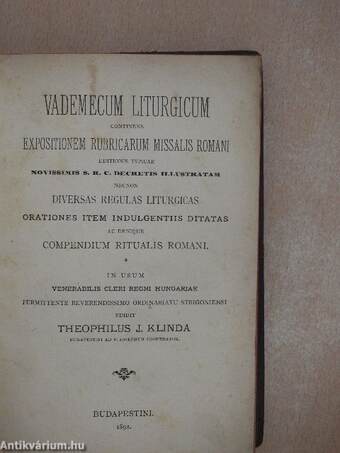 Vademecum liturgicum
