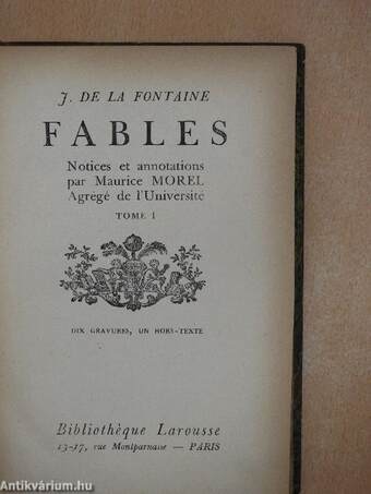 Fables I-II.