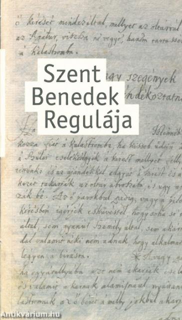 Szent Benedek Regulája (2022)