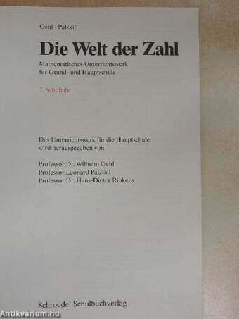 Die Welt der Zahl