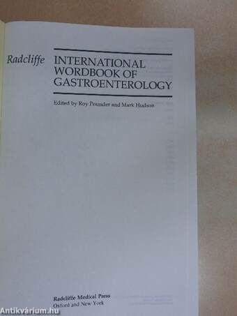 International Wordbook of Gastroenterology