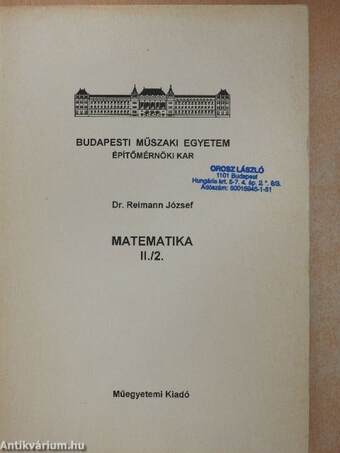 Matematika II./2.