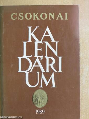 Csokonai kalendárium 1989