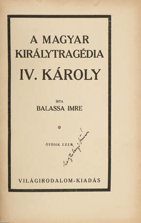 A magyar királytragédia