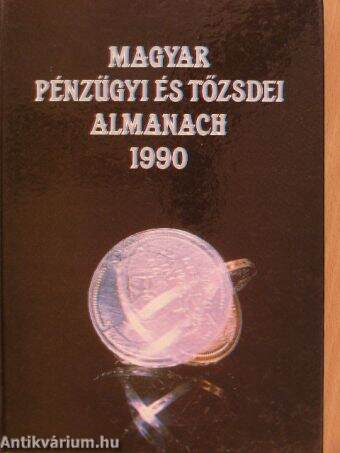 Magyar pénzügyi és tőzsdei almanach 1990