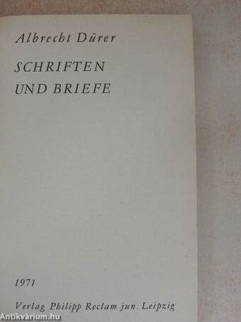 Schriften und Briefe