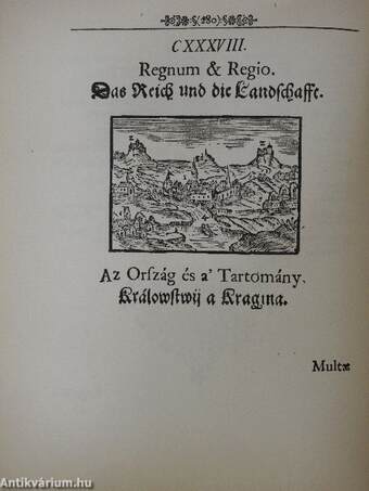 Orbis Sensualium Pictus Quadrilinguis. Hoc est: Omnium fundamentalium, in mundo rerum, & in vitá actionum, Pictura & Nomenclatura Latina, Germanica, Hungarica, & Bohemica.