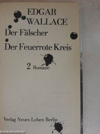 Der Fälscher/Der Feuerrote Kreis