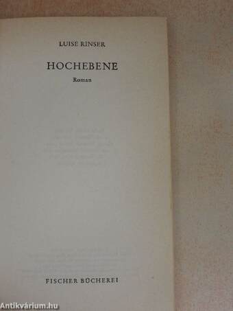 Hochebene