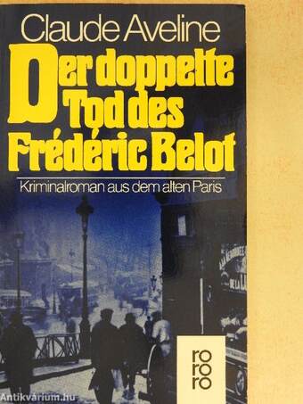 Der doppelte Tod des Frédéric Belot