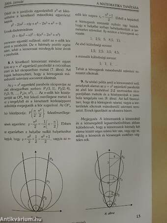 A matematika tanítása 2004/1-5.