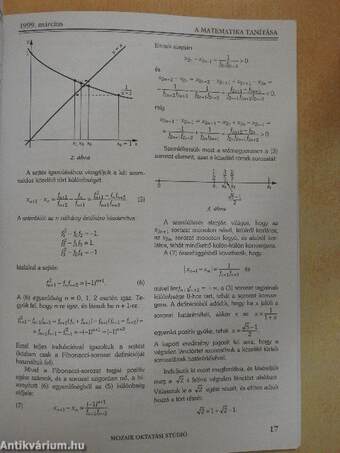 A matematika tanítása 1999/1-5.