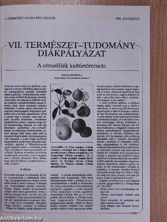 Természet Világa 1998. augusztus