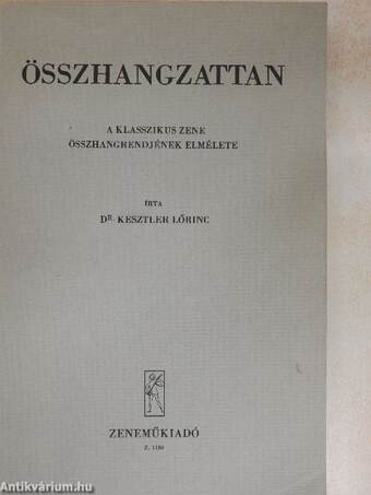 Összhangzattan