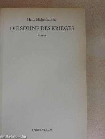 Die Söhne des Krieges