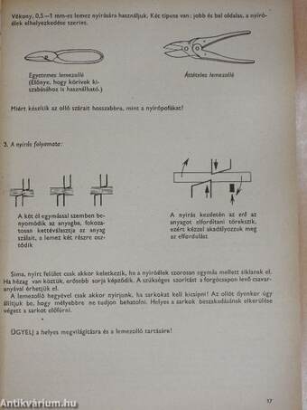 A gyakorlati foglalkozás munkafüzete az általános iskola 6. osztályos leánytanulói számára