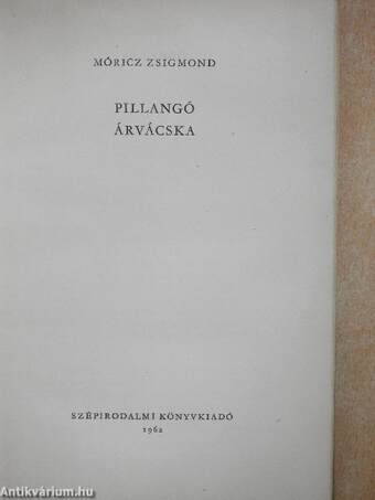 Pillangó/Árvácska