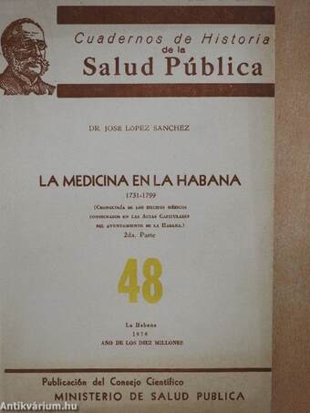 La medicina en la Habana I-II