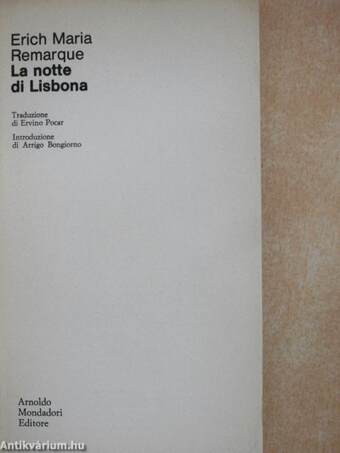 La notte di Lisbona