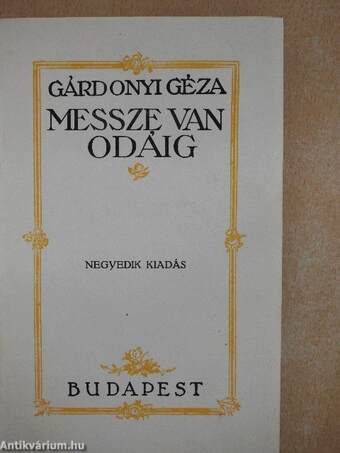 Messze van odáig