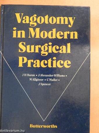 Vagotomy in Modern Surgical Practice