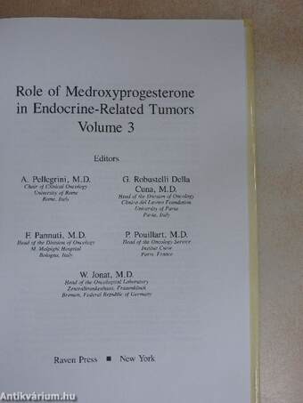 Role of Medroxyprogesterone in Endocrine-Related Tumors 3