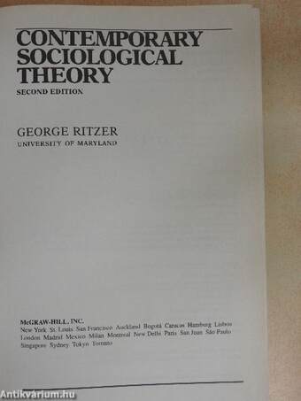 Contemporary Sociological Theory