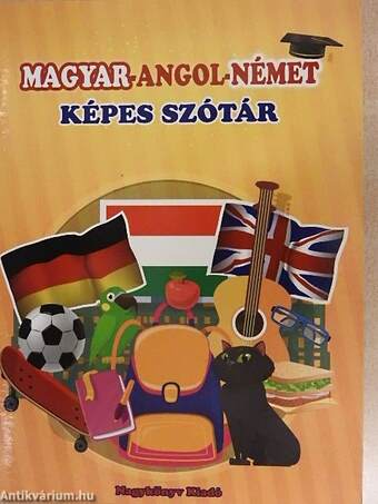 Magyar-angol-német képes szótár