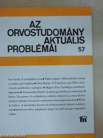 Az orvostudomány aktuális problémái 57.