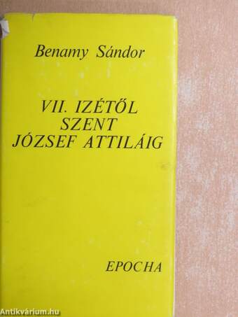 VII. Izétől Szent József Attiláig