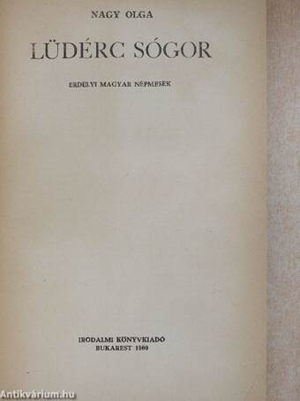 Lüdérc sógor