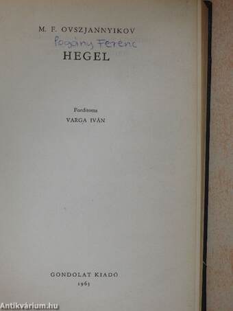 Hegel