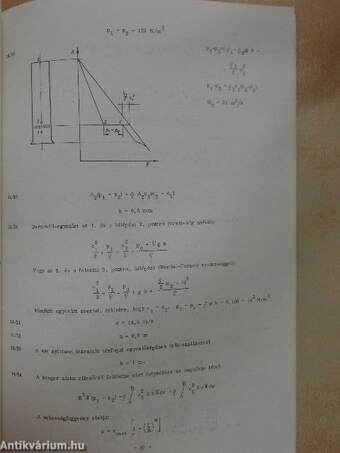 Folyadékok mechanikája példatár