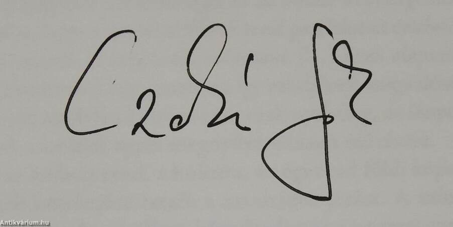 Beavatás (dedikált példány)