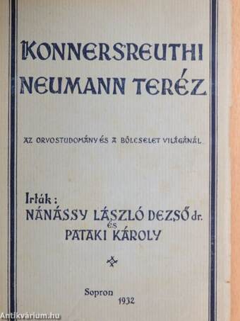 Konnersreuthi Neumann Teréz