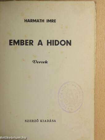 Ember a hidon