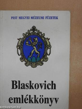 Blaskovich emlékkönyv